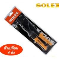ราคา SOLEX คีมย้ำรีเวท คีมย้ำ คีมยิง คีมยิงรีเวท รุ่น T-265 Black (11002291)