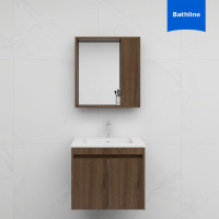ราคา BATHLINE อ่างล้างหน้าพร้อมเคาน์เตอร์ B60-2 รุ่น PELADA โมเดิร์น (11010643)