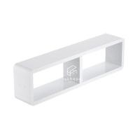 ราคา Rukbaan ชั้นวางของติดผนัง ที่วางของติดผนัง ชั้นวางของในห้องน้ำ/ในครัว ไม่ต้องเจาะผนัง CHANGFANG 2 ช่อง (10993545)