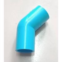ราคา YOJI ONLINE ข้อต่อพีวีซี PVC 1/2" (4หุน) อุปกรณ์พีวีซี ข้อต่อพีวีซี ข้องอ45 (11008246)