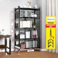 ราคา BF&MF shop ชั้นวางสแตนเลสแท้ ชั้นวางพับเก็บได้ประหยัดพืนที่ พร้อมล้อเลื่อน 70 x 38 x 164 cm 5ชั้น ดำ (11008730)