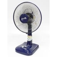 ราคา HANABISHI พัดลม 12 นิ้ว รุ่น HFA-812D พัดลมตั้งโต๊ะ น้ำเงิน (10984214)