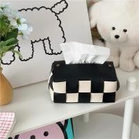 ราคา Pamu Home PPL กล่องทิชชู่ ขาวดำ คลาสสิค หรูหรา กล่องทิชชู่สลับสี ทูโทน Tissue Box พื้นดำสลับครีม (10984565)