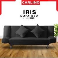 ราคา CARLINO โซฟาปรับนอน ปรับระดับ นั่ง เอน นอน IRIS SOFA BED มีขนาด 2 ที่นั่ง 3 ที่นั่งและ4 ที่นั่ง SOFABED สีดำ velvet 150 (10978505)