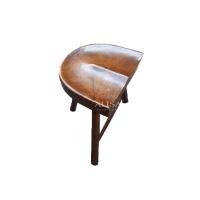 ราคา Alisa Furniture เก้าอี้ไม้จามจุรี ครึ่งวงกลม stool สีไม้ธรรมชาติ (10982817)