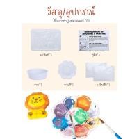 ราคา iamflashcards DIY สร้างและระบายสีปูนปาสเตอร์ ฝึกสมาธิ ระบายสีตุ๊กตา หล่อปูนปาสเตอร์เองระบายสีเอง(ติดตู้เย็นได้) เซตสัตว์ (11011524)