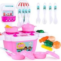 ราคา iamflashcards ของเล่นทำอาหาร เล่นขายของ เล่นบทบาทสมมุต เซตมินิ 12 ชิ้นชมพู (11012246)