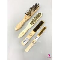 ราคา YOJI ONLINE แปรงลวด เหล็ก ทองเหลือง (สมอ / จีน) แปรงขัดลอกสี ขัดสนิม แปรงทองเหลือง ลวดทองเหลืองสมอ 7แถว (11007878)
