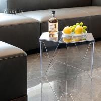 ราคา Wuxury Furniture โต๊ะกลาง อะคริลิคใส โต๊ะข้างโซฟา สไตล์โมเดิร์น โต๊ะกาแฟ โต๊ะน้ำชา ใส (10997574)