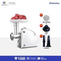 ราคา Worldtech เครื่องบดเนื้อไฟฟ้า WT-MG590 เครื่องบดเนื้อ เครื่องบดหมู Meat Grinder 500 วัตต์ เครื่องบดสับ White (11027196)