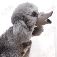 ราคา หางฟู Petshop ตะกร้อปากเป็ด ตะกร้อครอบปากสุนัข กันกัด กันสุนัขแทะ TIM4 ปากเป็ด สีน้ำตาลเทา L (ปาก16cm) (11035397)