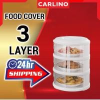 ราคา MR.CARLINO คอนโดเก็บอาหาร ที่เก็บอาหาร ชั้นเก็บอุณหภูมิ : STACY FOOD COVER STACY สีขาว 3ชั้น (11006681)
