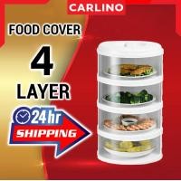 ราคา MR.CARLINO คอนโดเก็บอาหาร ที่เก็บอาหาร ชั้นเก็บอุณหภูมิ : STACY FOOD COVER STACY สีขาว 4ชั้น (11006683)