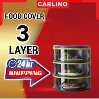 ราคา MR.CARLINO คอนโดเก็บอาหาร ที่เก็บอาหาร ชั้นเก็บอุณหภูมิ : STACY FOOD COVER LUXURY สีเขียว 3ชั้น (11006688)