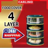 ราคา MR.CARLINO คอนโดเก็บอาหาร ที่เก็บอาหาร ชั้นเก็บอุณหภูมิ : STACY FOOD COVER LUXURY สีเขียว 4ชั้น (11006689)