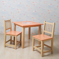 ราคา Kitso โต๊ะ เก้าอี้กิจกรรม เด็ก 2 ที่นั่ง Tangerine Orange (11046378)