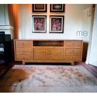 ราคา MB Teak ตู้วางทีวีไม้สัก รุ่นSKU-00109 สีสัก (11046505)