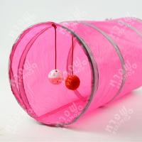 ราคา หางฟู Petshop อุโมงค์ 2 ทาง อุโมงค์แมว ร้านไทย TOT3 สีชมพู (11036677)