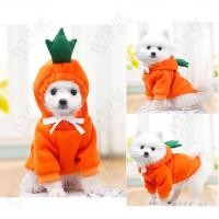 ราคา หางฟู Petshop แฟนซีผัก แฟนซีผักสุดน่ารัก เสื้อสัตว์เลี้ยง เสื้อสุนัข เสื้อน้องแมว ลายน่ารัก SHB6 แฟนซีฮู๊ด-แครอท ไซส์ XL (11036201)