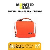 ราคา Monster Gear กระเป๋ากล้อง กระเป๋าแฟชั่น กระเป๋าสะพายข้าง รุ่น TRAVELLER FABRIC ORANGE (11031863)