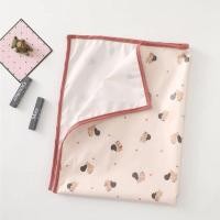 ราคา mommiesbox Baby Mattress แผ่นรองกันเปื้อนอเนกประสงค์ กันน้ำ กันเปื้อน สไตล์เกาหลี กระรอกชมพู (11049224)