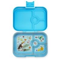 ราคา Yumbox 4 pt. Panino กล่องข้าวยัมบอกซ์ 4 ช่อง กล่องเก็บอาหาร ใส่อาหาร พกพา สำหรับเด็ก คุมอาหาร Navis Blue (11041847)