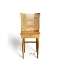 ราคา MB Teak โต๊ะลิ้นชักไม้สักประดับหวาย รุ่นSKU-00130 สีมูจิ (11053853)