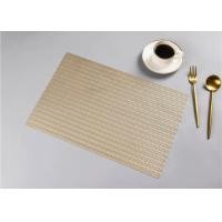 ราคา Prinkprao Home decor แผ่นรองจานลายลูกศรแบบเหลี่ยม pvc gold (11065035)