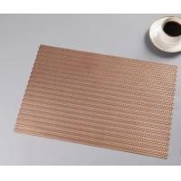 ราคา Prinkprao Home decor แผ่นรองจานลายลูกศร แบบเหลี่ยม pvc rose gold (11065037)