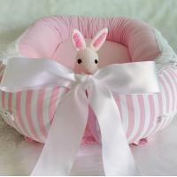 ราคา BABYNEST PINKY STRIPE WITH LACE รุ่น original ORI-004 PINK (11059624)