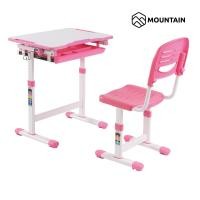 ราคา Mountain โต๊ะเขียนหนังสือ โต๊ะเด็ก เก้าอี้เด็ก โต๊ะทำการบ้าน ปรับระดับได้ Ergonomic ERGO-KD200P/B/G ERGO-KD200P - ชมพู (11069571)