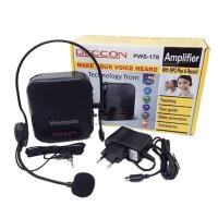 ราคา DECCON PWS-178 ลำโพงพกพาคาดเอว รองรับ MP3 USB/FM/บันทึกเสียง/Bluetooth Deccon PWS-178(มีบลูทูธ) (11067398)