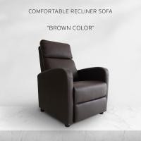 ราคา STARDECO โซฟาเดี่ยวปรับนอน RECLINER SOFA รุ่น RSF-666DBR BROWN fauxLeather 67 (11067856)