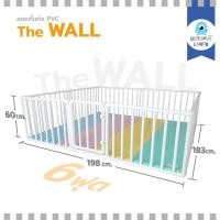 ราคา Octopuslands คอกกั้นเด็ก รุ่น The Wall แบบท่อ PVC สีขาว พร้อมประตู มีขนาด 3.5 | 5 | 6 ฟุต 6 ฟุต (11037648)
