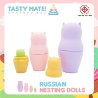 ราคา Tasty Mate ตุ๊กตาแม่ลูกดก ของเล่นซิลิโคน ของเล่นเสริมพัฒนาการ สำหรับเด็ก 3 เดือน+ แม่ลูกดก (11037823)