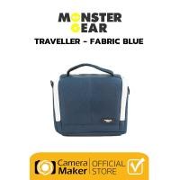 ราคา Monster Gear กระเป๋ากล้อง กระเป๋าแฟชั่น กระเป๋าสะพายข้าง รุ่น TRAVELLER FABRIC BLUE (11031861)