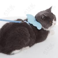 ราคา หางฟู Petshop รัดอกปีกนางฟ้า รัดอกตุ๊กตา พร้อมสายจูง สายจูงสุนัข รัดอกสุนัข TIS3 ไซส์ M นางฟ้าสีฟ้า (11036505)