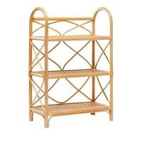 ราคา ภูมิเครื่องหวาย ชั้นวางของหวายแท้ รุ่นHoney ชั้นไม้อัดสานลาย (11039244)