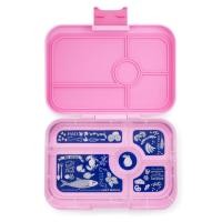 ราคา Yumbox Tapas XL 4 or 5pt. กล่องข้าวยัมบอกซ์ 4 หรือ 5 ช่อง กล่องเก็บอาหาร ใส่อาหาร พกพา สำหรับเด็ก Stardust Pink(5ช่อง) (11041845)