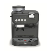 ราคา Oggi เครื่องชงกาแฟแคปซูลอัตโนมัติ รุ่น GB2 all-in-one มาพร้อมที่บดเมล็ดกาแฟ ใช้แคปซูล Nespresso, Dolce Gusto, POD ได้00 สีดำ (11063965)