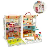 ราคา Hape ของเล่นไม้ ฟาร์มม้าโพนี่ Pony Club Ranch ของเล่น เด็ก เสริมจินตนาการ สำหรับเด็ก 3 ปีขึ้นไป ของเล่นเสริมพัฒนาการ (11067461)