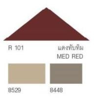 ราคา TOA สีทาหลังคา ขนาด 3.75 ลิตร (มีเฉดให้เลือก) Roof Paint R101 (แดงทับทิม) (12005725)