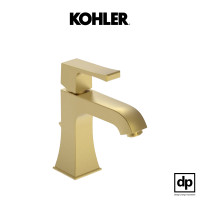 ราคา KOHLER ก๊อกผสมอ่างล้างหน้ารูเดี่ยวแบบก้านโยก รุ่น Memoirs สีทองเหลืองปัดลาย (12007416)