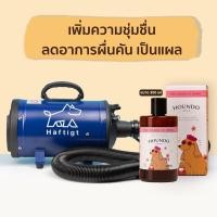 ราคา Haftigt ไดร์เป่าขนสุนัข เครื่องเป่าขนสุนัข ไดร์เป่าขนหมา สีน้ำเงิน + แชมพู Houndo น้ำเงิน + สูตรซากุระ (12001541)