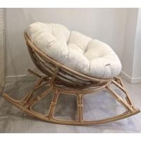 ราคา ภูมิเครื่องหวาย เก้าอี้โยกหวายแท้ รุ่นUFO 120 cm.,พอดีขอบ (11038276)