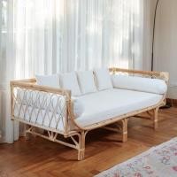 ราคา ภูมิเครื่องหวาย โซฟาหวาย เก้าอี้หวาย รุ่นVision ไม้ naturalRattan 200 (11040079)