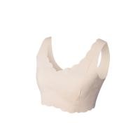 ราคา Grace Kids บราปั๊มนม กันโป๊ด้วยที่ปิด 4 ชั้น เสื้อในให้นมบุตร ไม่ต้องใช้มือจับ M ครีม (11041728)