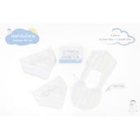 ราคา Iflin Baby - My Adorable Bamboo Bib Set เซทผ้ากันน้ำลายใยไผ่ของลูกน้อย - เซต 3 ชิ้น สีขาวลายทาง (11043694)