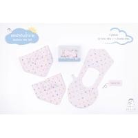 ราคา Iflin Baby - My Adorable Bamboo Bib Set เซทผ้ากันน้ำลายใยไผ่ของลูกน้อย - เซต 3 ชิ้น สีชมพูลายจุด (11043697)