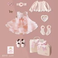 ราคา mommiesbox กิ๊ฟเซ็ท เจ้าหญิงน้อย ชุดของขวัญพรีเมี่ยมในกระเป๋าเดินทางใบจิ๋ว BS010 กระเป๋าชมพู,1-3เดือน (11050830)